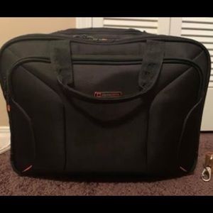 Rolling laptop bag